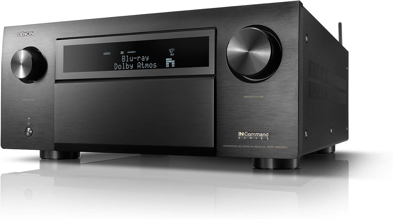 Denon AVR-X8500H Flagship Receiver - 8 HDMI in /3 Out, Powerful 13.2 Channel (150 W/Ch) Amplifier | Dolby Surround Sound | Alexa + HEOS Compatibility