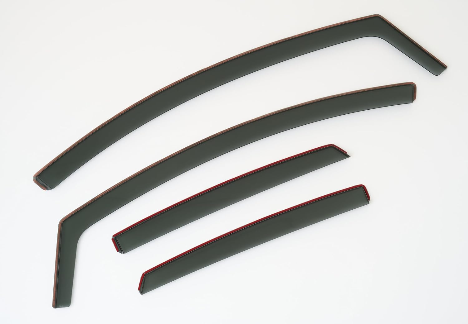 Set Of 4 Wind Deflectors Compatible with VOLKSWAGEN GOLF MK7 HATCHBACK 5 door VW Golf 7 R GTI GT 2012 2013 2014 2015 2016 2017 2018 2019 2020 Acrylic Glass Side Visors Window Deflectors