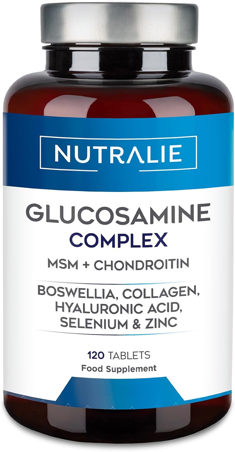 Glucosamine with Chondroitin, MSM and Collagen | 2268mg | 120 Tablets