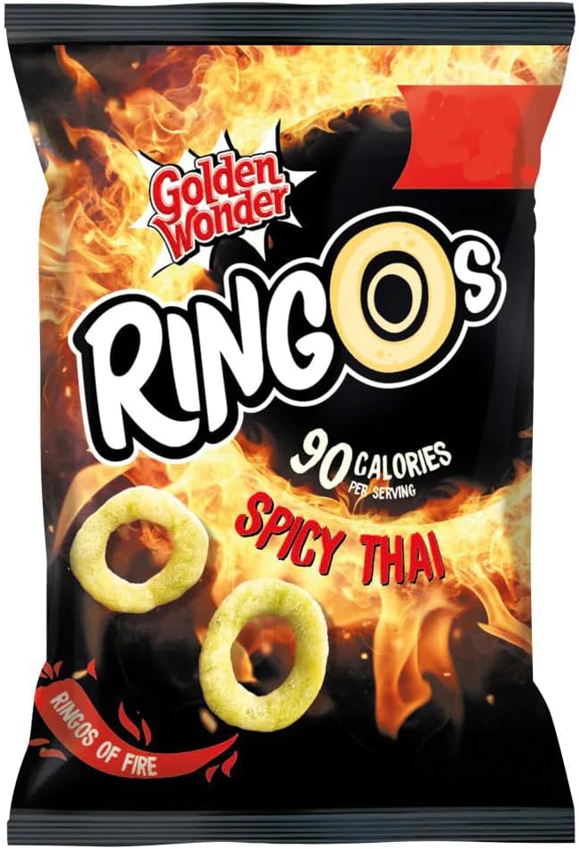MASGolden Wonder Ringos Spicy Thai Ringos of Fire 55g-Food
