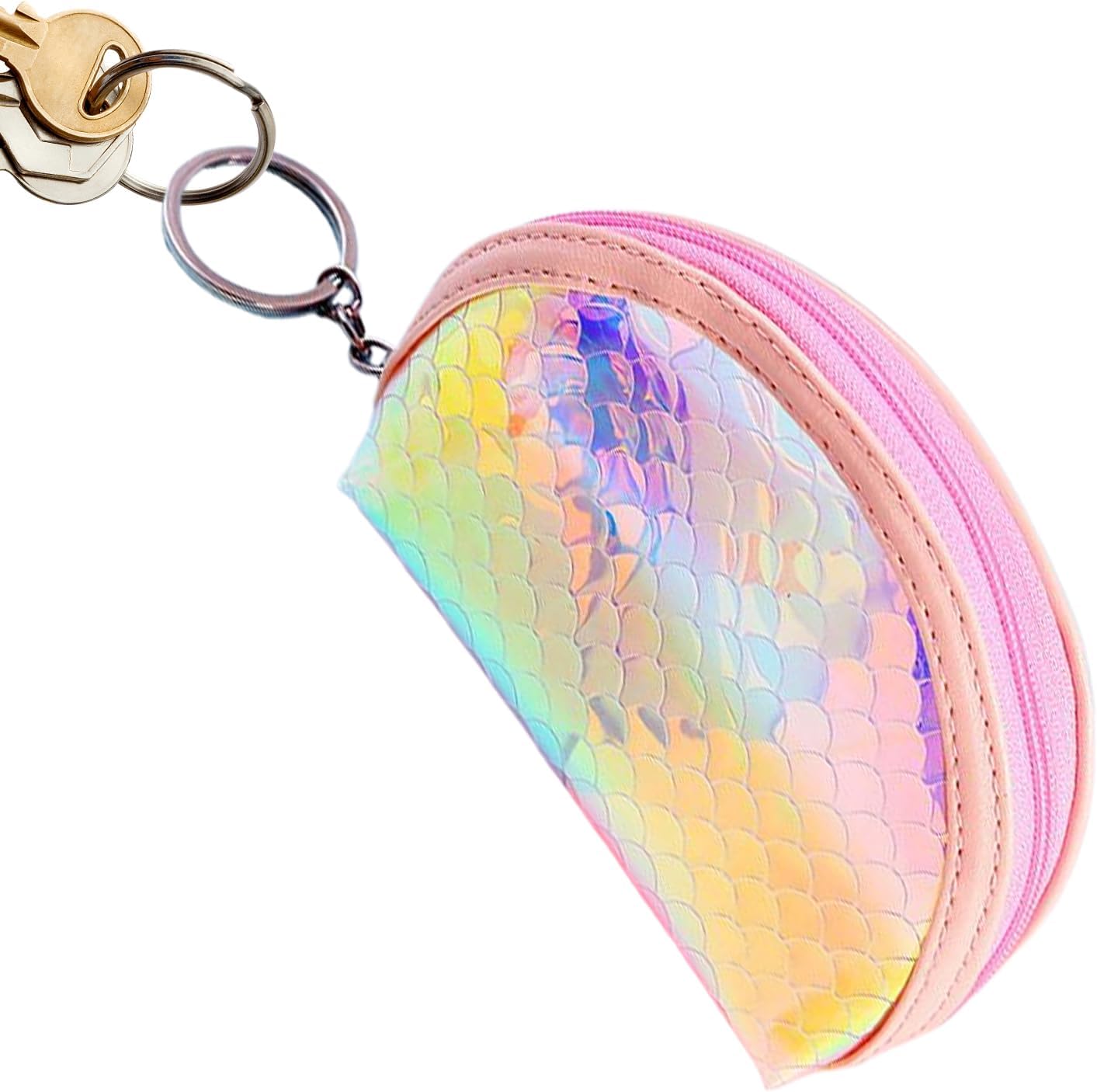 Cute Coin Purse - Change Purse Coin Wallet for Women,Keychain Wallet Credit Card Holder, Portable Storage Bag for Girls