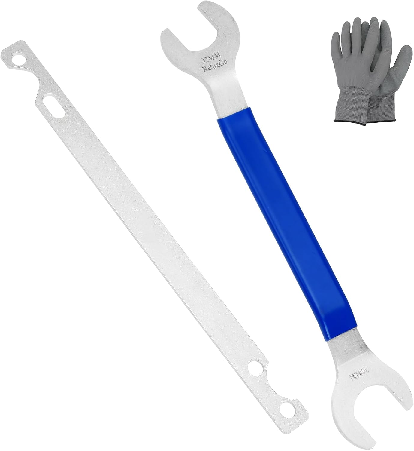 32mm 36mm Fan Clutch Wrench Removal Tool Set, 2 Pieces Water Pump Pulley Holder Removal Tool for BMW, Ford, GM, Chevrolet, Jeep, Nut Water Hub Removal, Fan Clutch Removal Tool