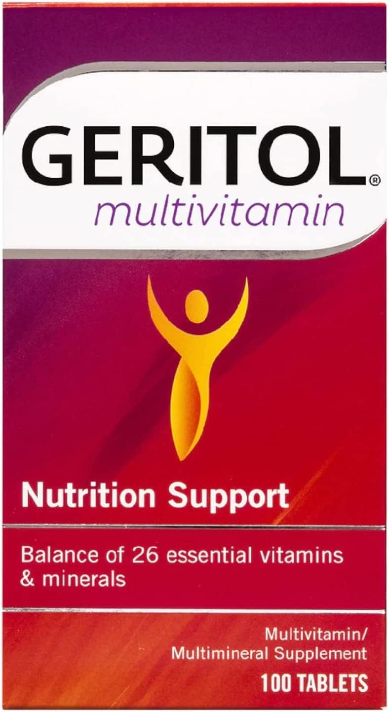 Geritol Complete Multi-Vitamin Mineral Supplement, Tablets, 100 Ea by Geritol