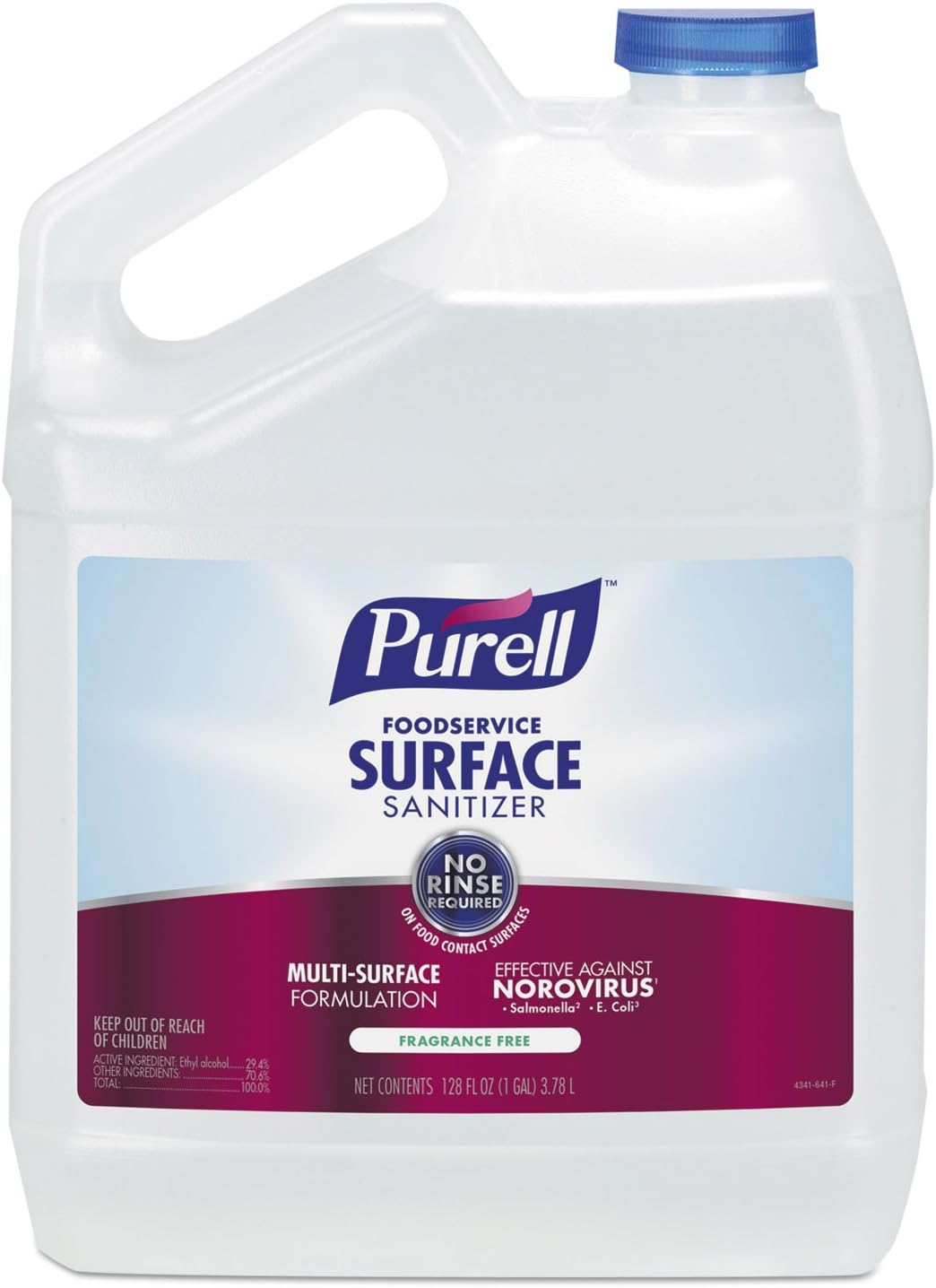PURELL Foodservice Surface Sanitizer Refill, 1 Gallon (4341-04)