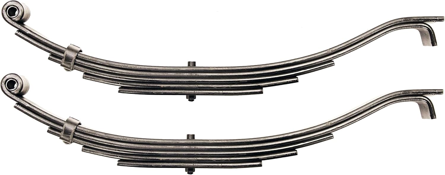 LIBRA Trailer Leaf Spring 5 Leaf Slipper 3500# Capacity for 7000# 7K Axle -Set 2