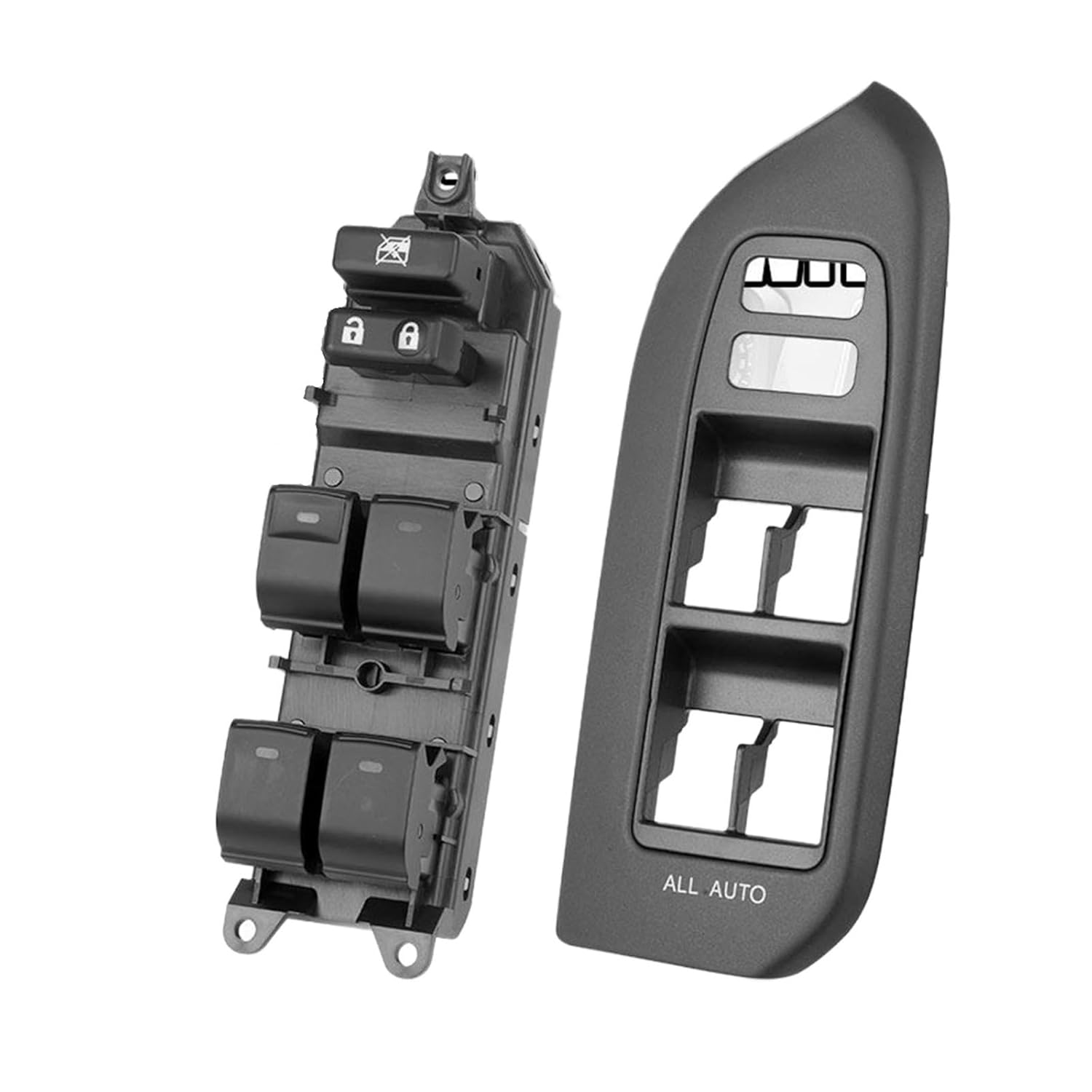 84040-33100 Front Left Power Window Control Switch Button Panel Compatible with Toyota Land Cruiser Prado LC150 2010-2020 LHD 74232-60600-CO(Front Left)