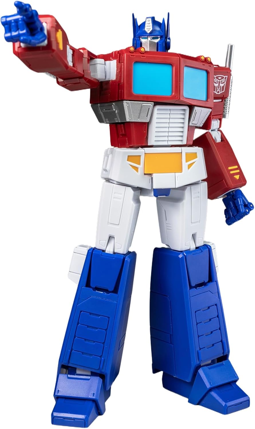 YOLOPARK Optimus Prime Transformer Toys,AMK Series 7.87 Inch Highly Articulated Transformers G1 Action Figures with Weaponry for Adults Boys Girls,No Converting