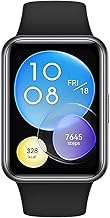 HUAWEI Watch FIT 2 Smartwatch, 1.74-inch Display, Bluetooth Calling, Up to 10 Days Battery Life, Quick-Workout Animations - (Black)