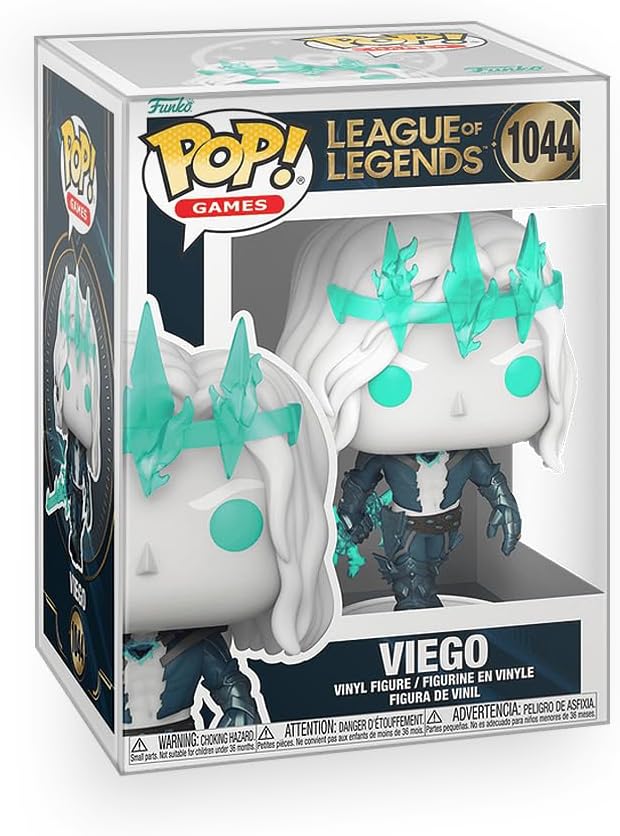 Pop League of Legends - Viego Vinyl Figure Collectibles Bundle with Compatible Funko Box Protector