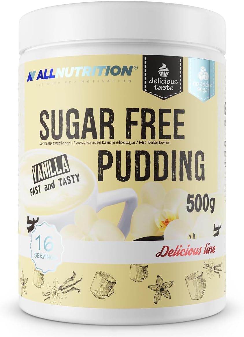Sugar Free Pudding, Vanilla - 500g