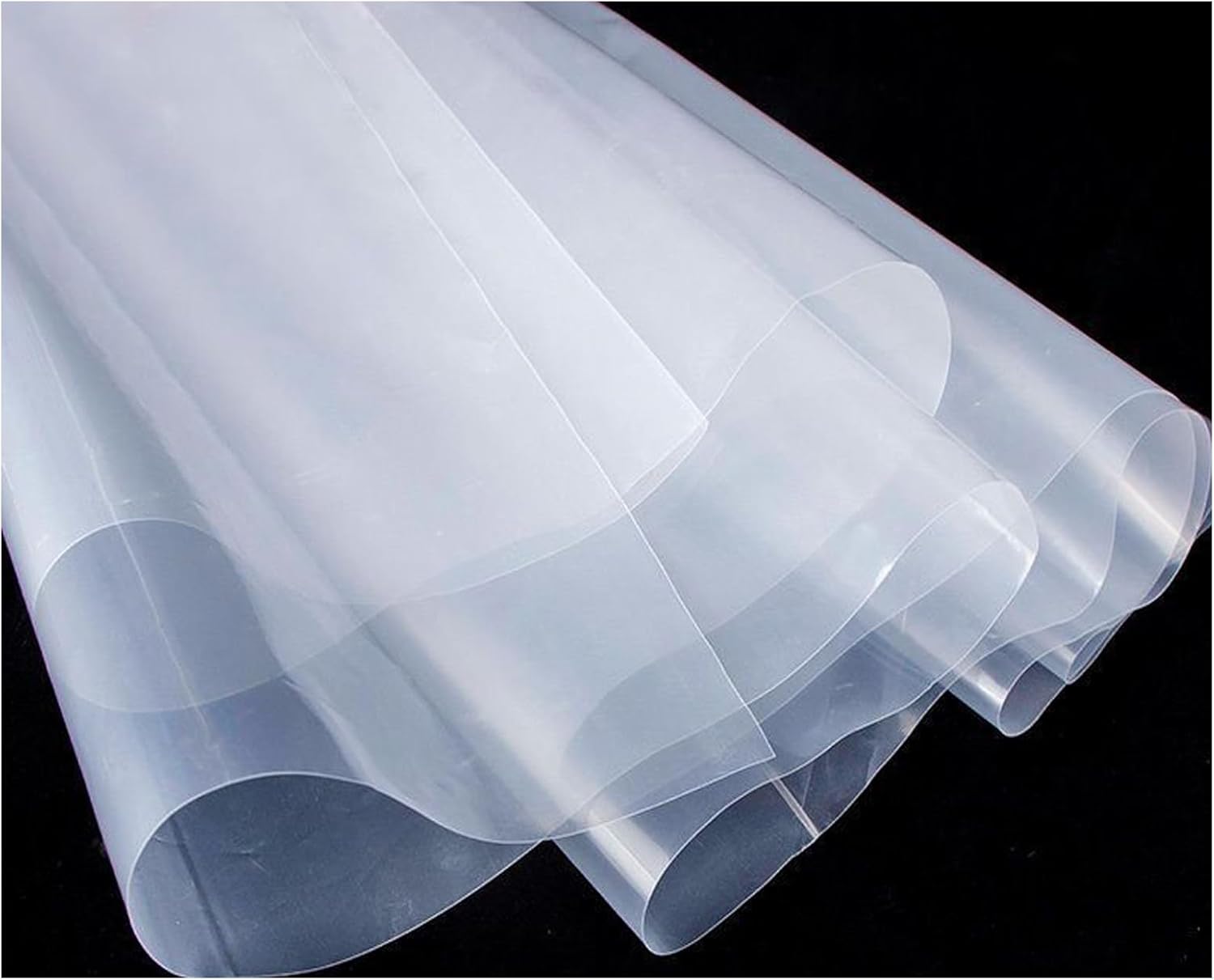 2M X 10M Heavy Duty Polythene Plastic Sheeting, 1880g Thickened Garden Grow Polythene Cover Sheets for Gardening Insulation and Building Rubble Protection
