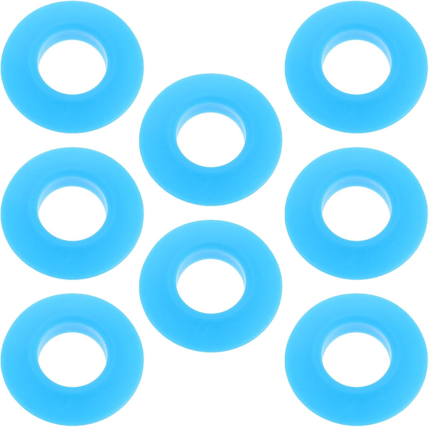 8PCS Kayak Paddle Drip Rings Canoe Accessories Splash Guards Lightweight Drip Stoppers for Paddle Shaft Replacement and Water Resistance in Touring and Fishing Kayaks