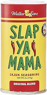 Slap Ya Mama Cajun Seasoning from Louisiana, Original Blend, MSG Free and Kosher, 4 Ounce