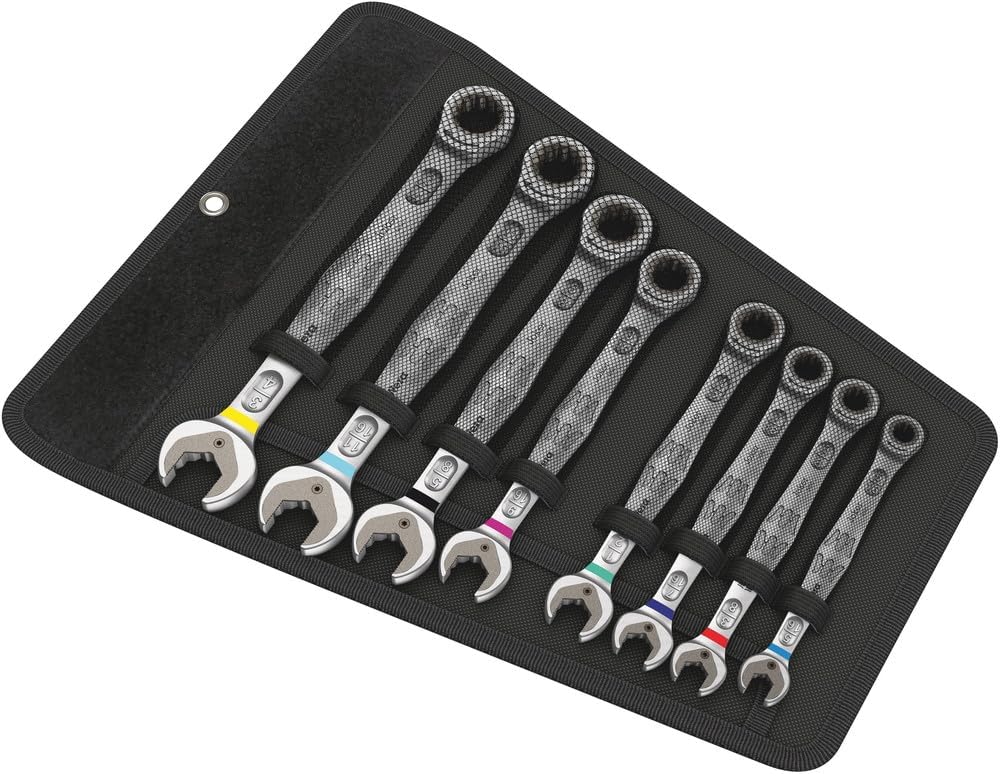 Wera 05020012001 Joker Set Imperial Combination Wrench-Set, 8 Pieces