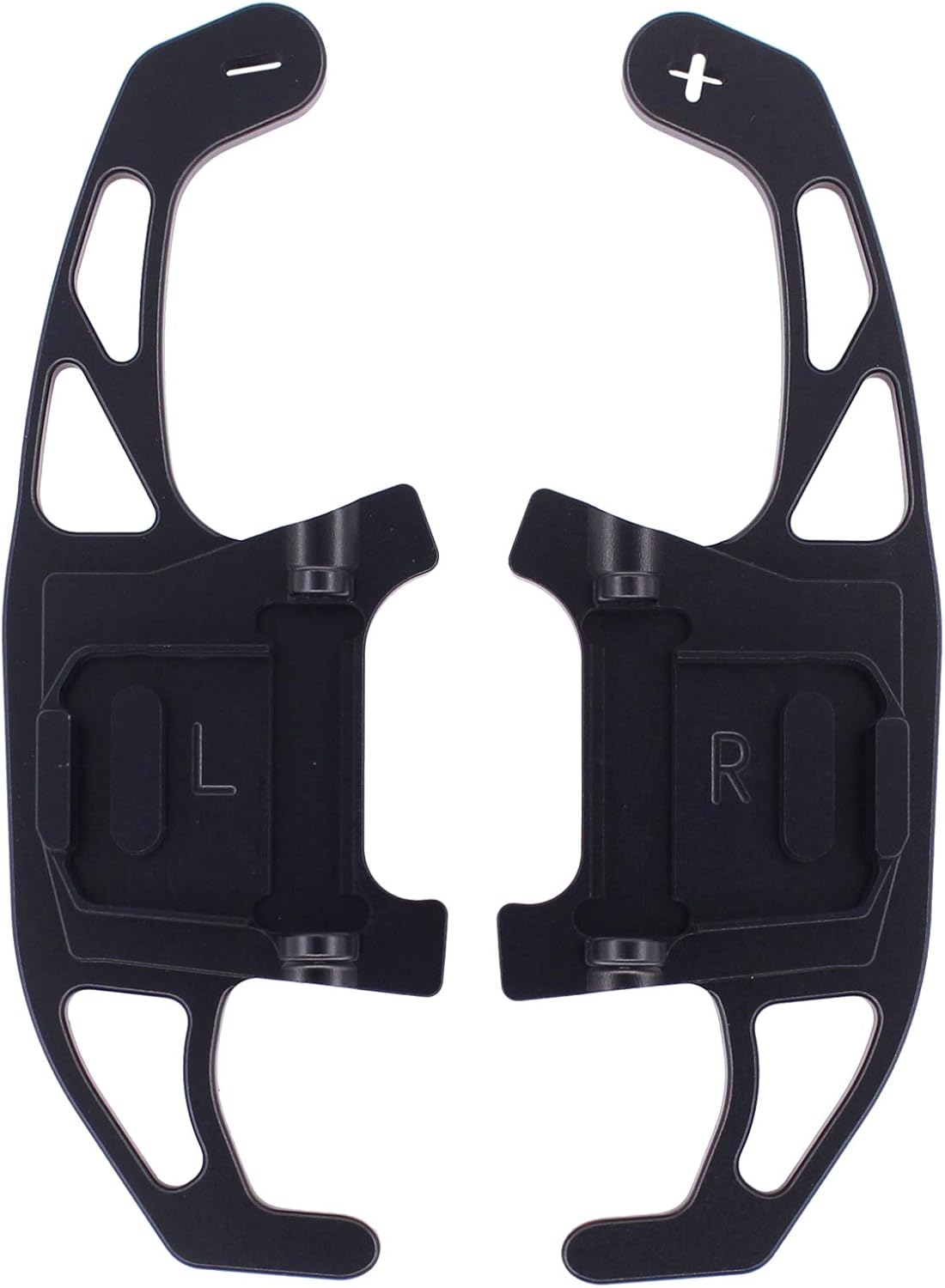 HouYeen Black Steering Wheel Shift Paddle Extension aluminium for Golf Polo Scirocco Tiguan MK7