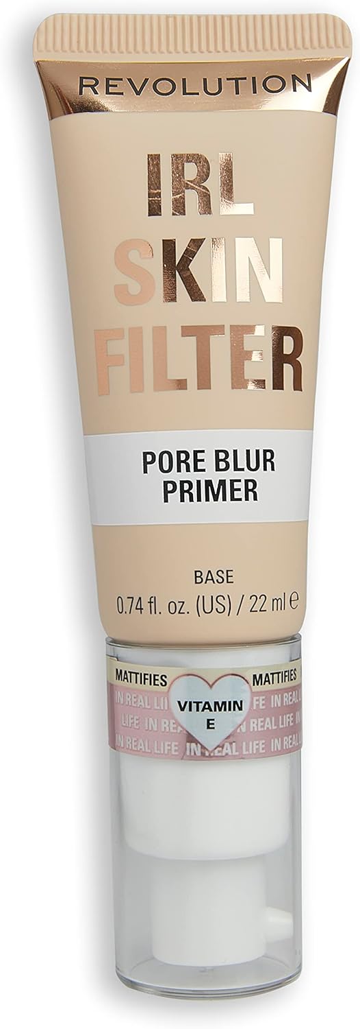 Revolution IRL Pore Blur Filter Primer, Lightweight, Blurring, Mattifying Face 22ml