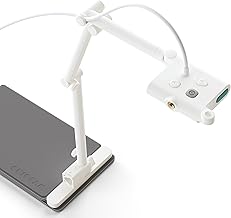 OKIOCAM S-4K 8MP Webcam & Document Camera 2-in-1 with OKIOPoint Smart Visual Pointer, Document Camera for Teachers, Compatible w PC, Mac, Chromebooks