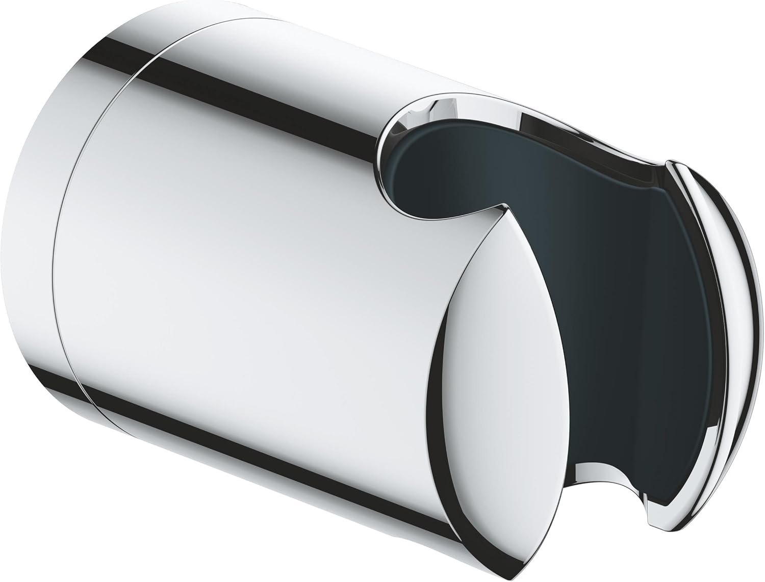 GROHE Vitalio Universal QuickFix Non-Adjustable Wall Holder for Hand Showers, Holding Force Maximum 20 kg, Extra Easy to Fit QuickGlue, Chrome, 27958001