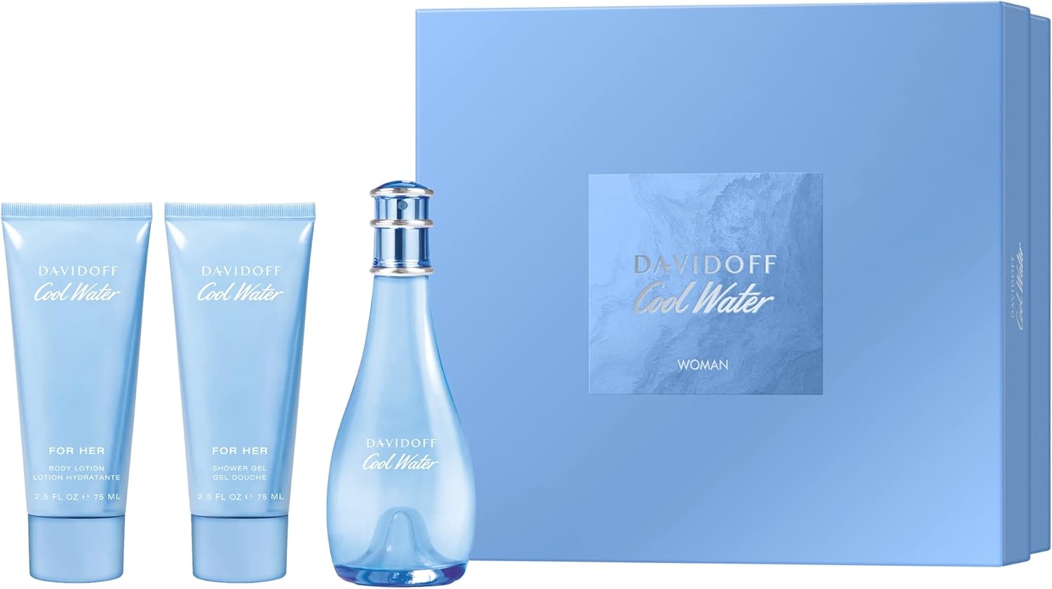 Davidoff Cool Water 3Pc Women Set