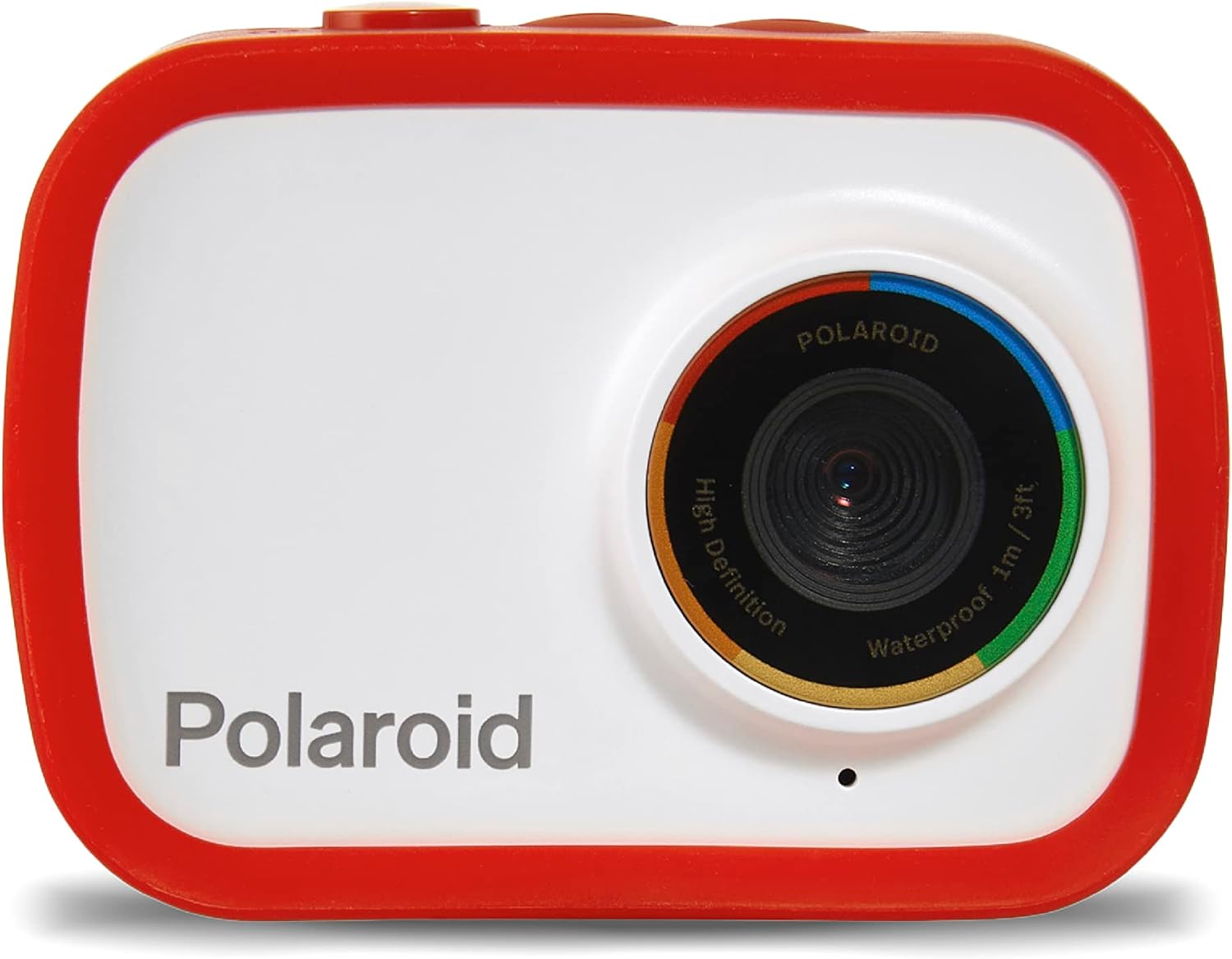Polaroid Sport Action Camera 720p 12.1mp, Waterproof Camcorder Video Camera with Built in Rechargeable Battery and Mounting Accessories, Action Cam for Vlogging, Sports, Traveling