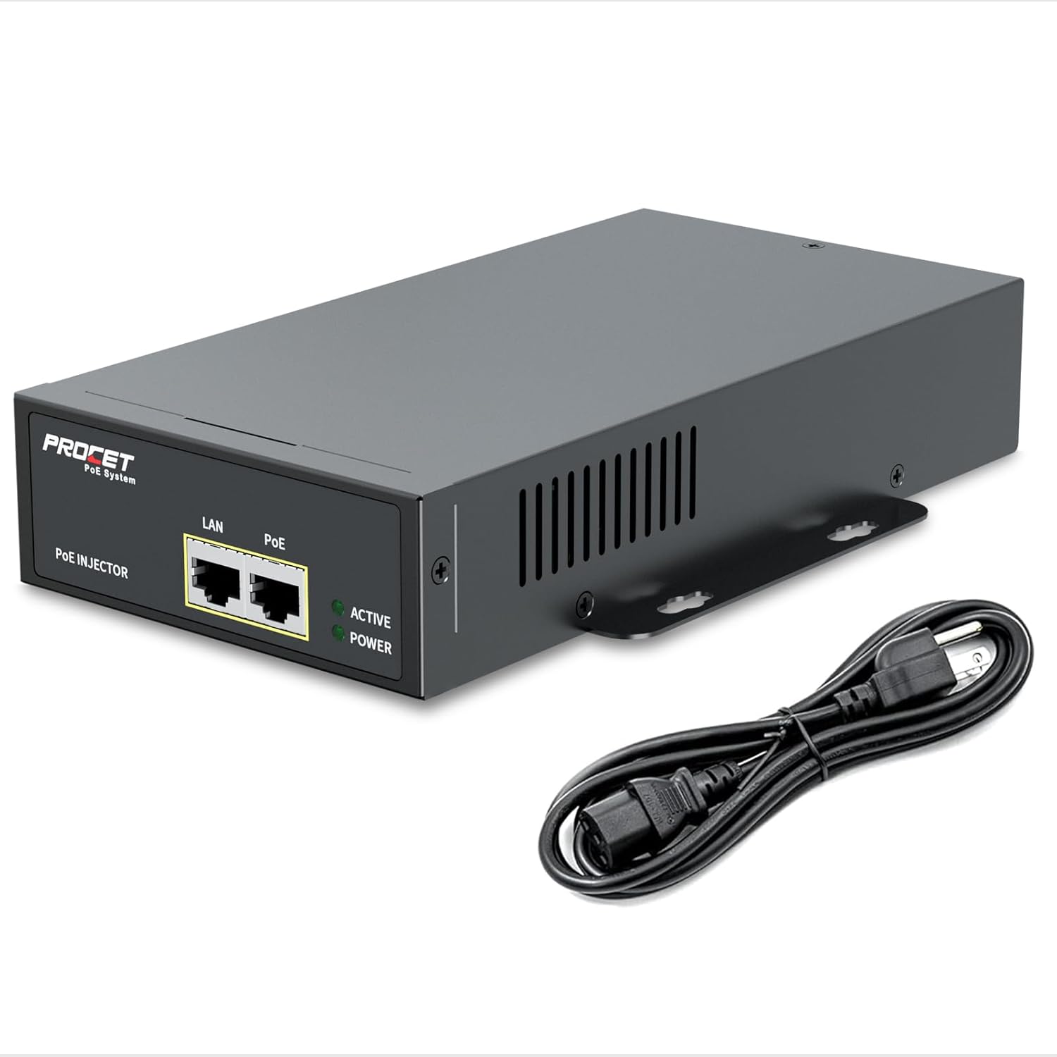 PROCET PoE System Starlink Gen 3 PoE Injector Gigabit, 3 in 1 Ethernet Adapter with 6KV Surge Protection, 100-240Vac Input & 150W 55V Output for Starlink V3