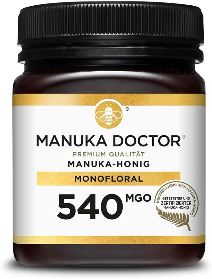 Manuka Doctor MGO 540 Manuka Honey, 250 g