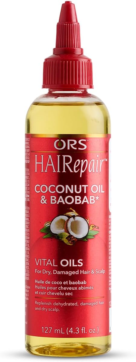 ORS HAIRepair Vital Oils for Hair Repair & Strengthening | Nourishing Blend with Natural Oils for Healthy, Shiny, & Strong Hair