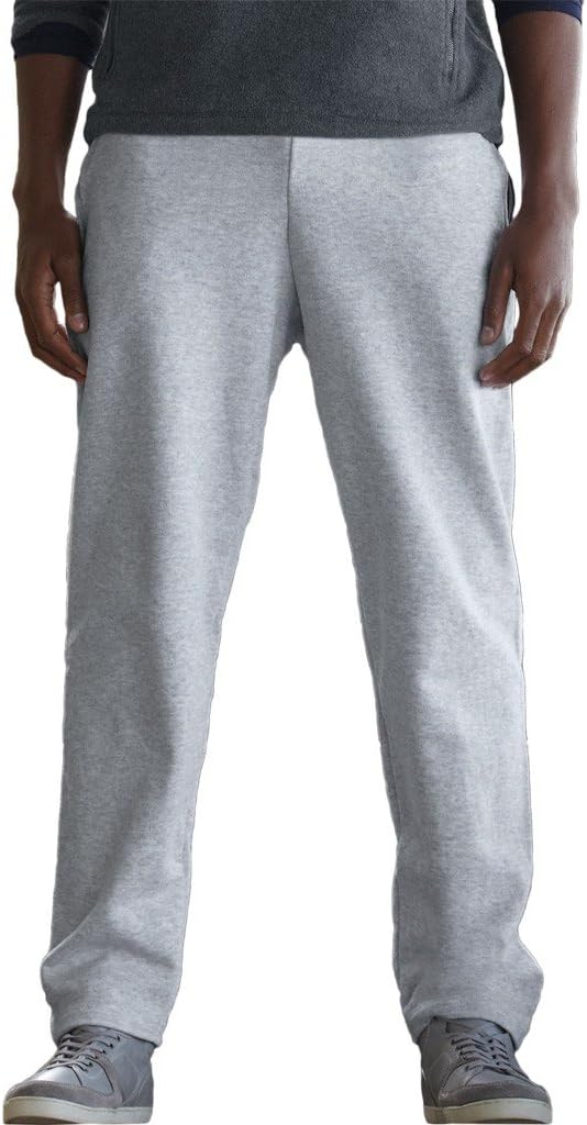 Fruit of the Loom Men's Open Hem Jog Trousers Jogging Bottoms