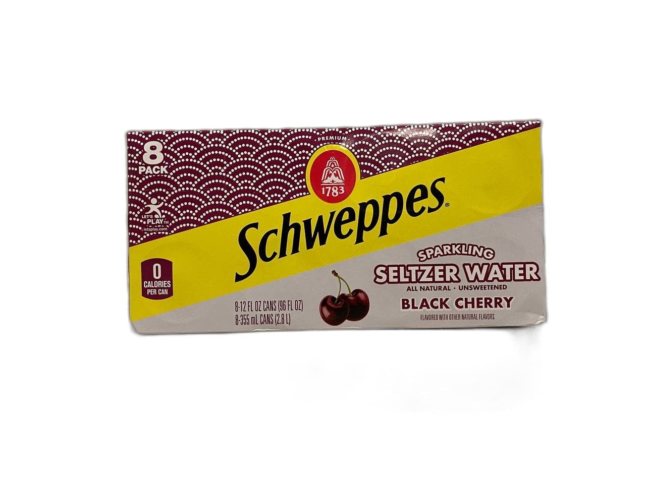 Schweppes, Sparkling Black Cherry, 12 Ounce