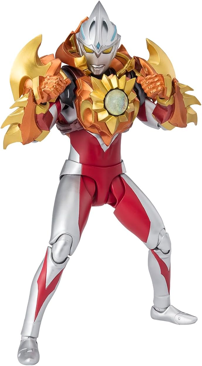 TAMASHII NATIONS - Ultraman Arc - Solis Armor, Bandai Spirits S.H.Figuarts Action Figure