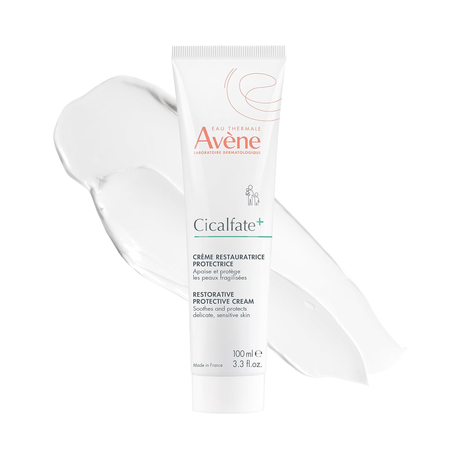 Avène Cicalfate+ Restorative Protective Cream, Face Moisturizer, face cream for sensitive skin, helps restore skin barrier, restorative cream, safe for infants, children and adults