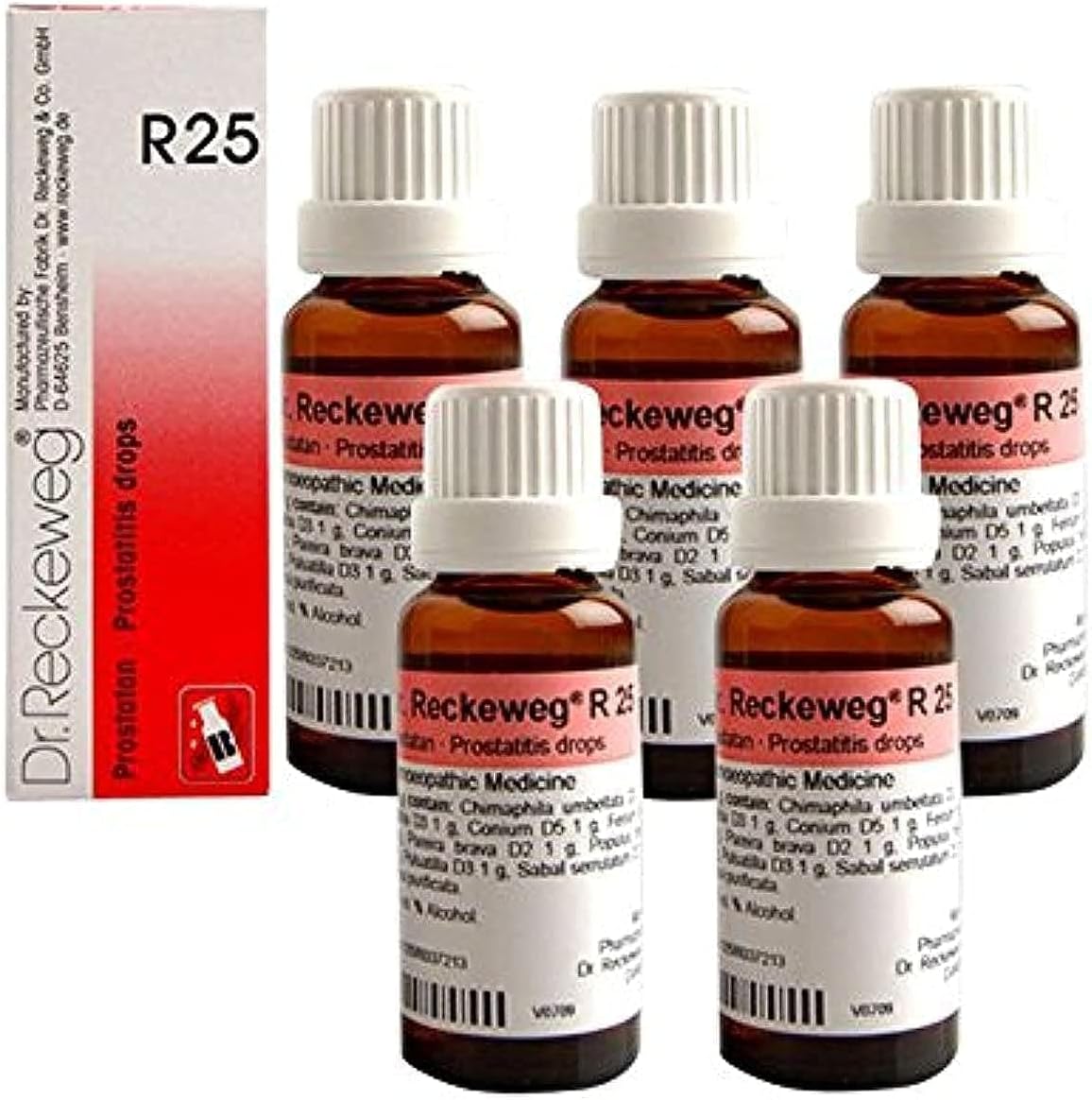 Dr. Reckeweg Germany R25 Prostate Drops Pack Of 5