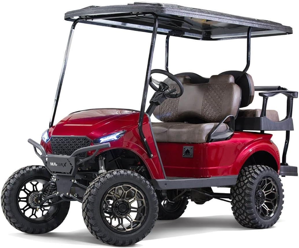 MADJAX Storm Body Kit for EZGO TXT Golf Cart Models | Compatible with 1994-Current E-Z-GO TXT, Valor, T48 (Cherry Metallic)