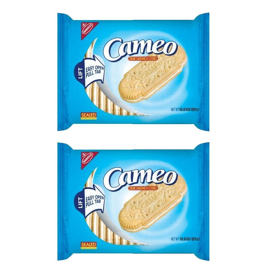 Nabisco Cameo Creme Sandwich Cookies, 13.3 OZ (Pack of 2)
