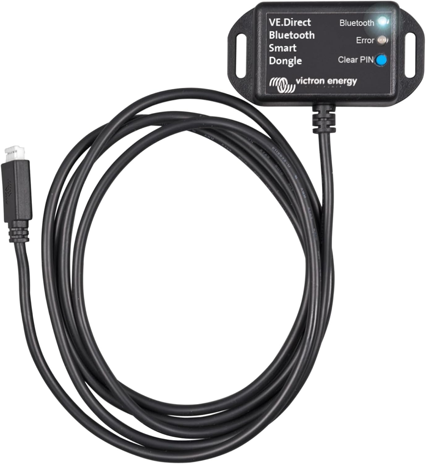 Victron Energy VE.Direct Smart Dongle (Bluetooth) - Wireless Monitoring for BMV & MPPT - Compatible with iOS & Android via VictronConnect App
