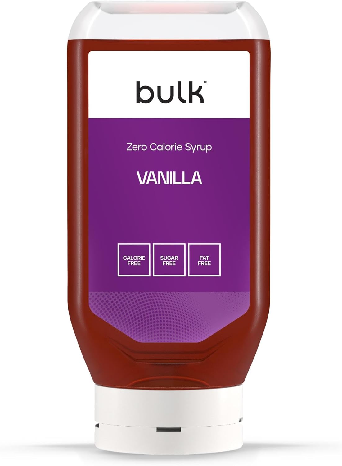 Bulk Zero Calorie Syrup, Sugar Free, Vanilla, 400 ml
