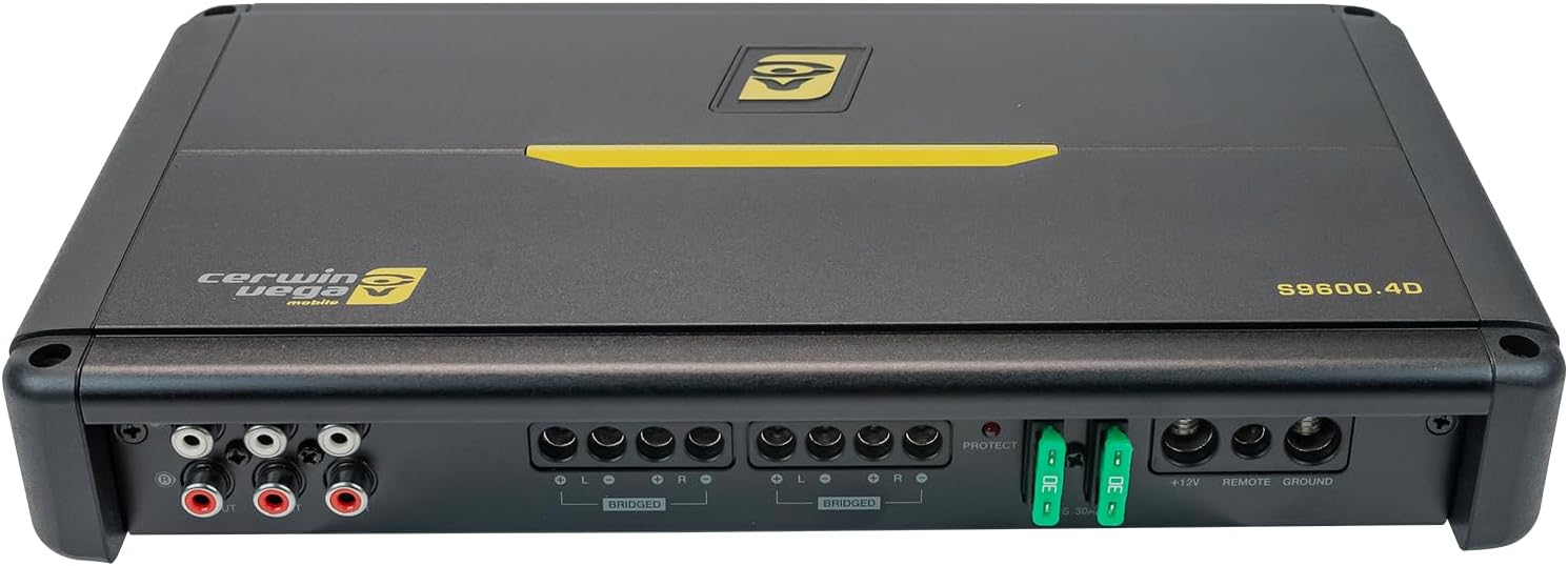 Cerwin Vega S9600.4D 600W RMS 4/2 - Channel Amplifier