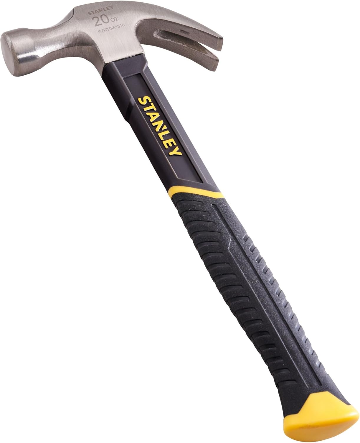Stanley Fibreglass Shaft Curved Claw Hammer 570g
