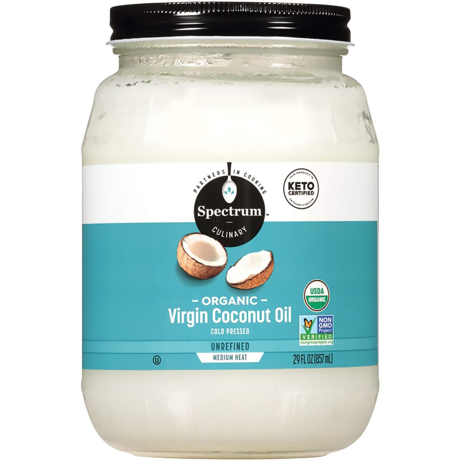 Spectrum Essentials Organic Virgin Coconut Oil, 29 oz