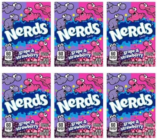 Nerds Grape & Strawberry 46.7g x 6