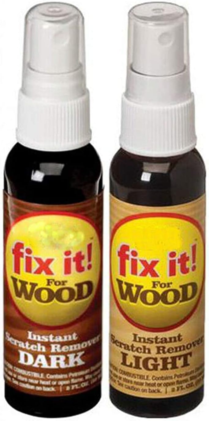 2 pcs Instant Fix Wood Scratch Remover Set Fast Acting Wood Scratch Repair