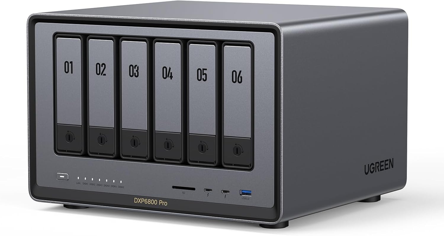 UGREEN NASync DXP6800 Pro NAS System 6-Bay