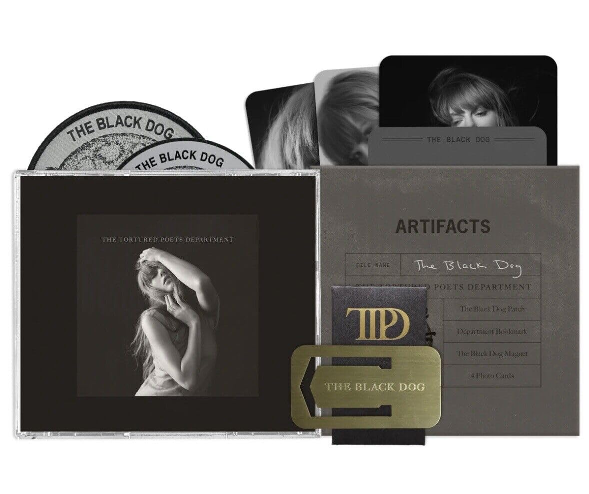 The Tortured Poets Department “The Black Dog” Edition + Exclusive Poster and 20 Page Booklet Taylor Swift