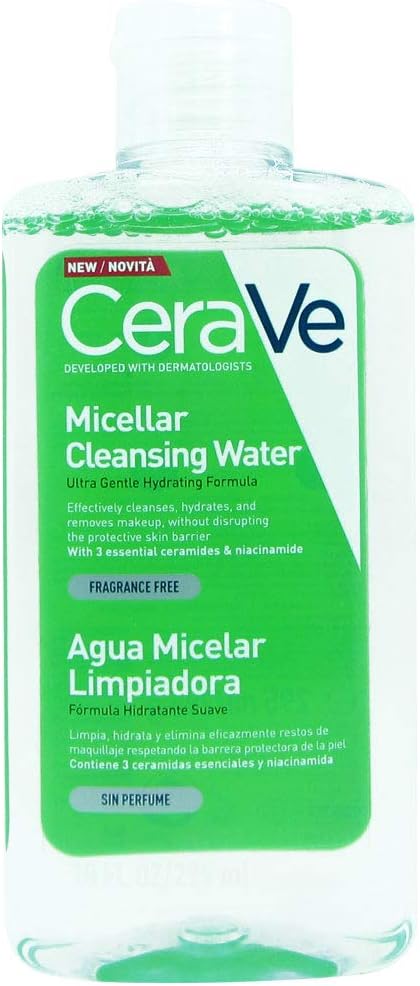 CeraVe Micellar Cleansing Water with Niacinamide and 3 Essential Ceramides for All Skin Types 295ml