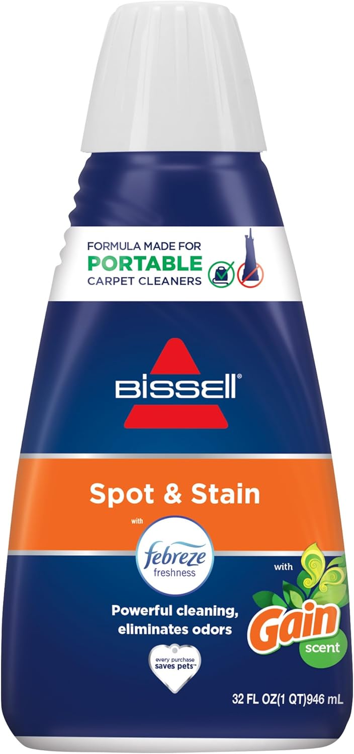 Bissell® Spot & Stain with Febreze + Gain Original Scent Formula for Little Green Devices, Portable Carpet Cleaners (3968)