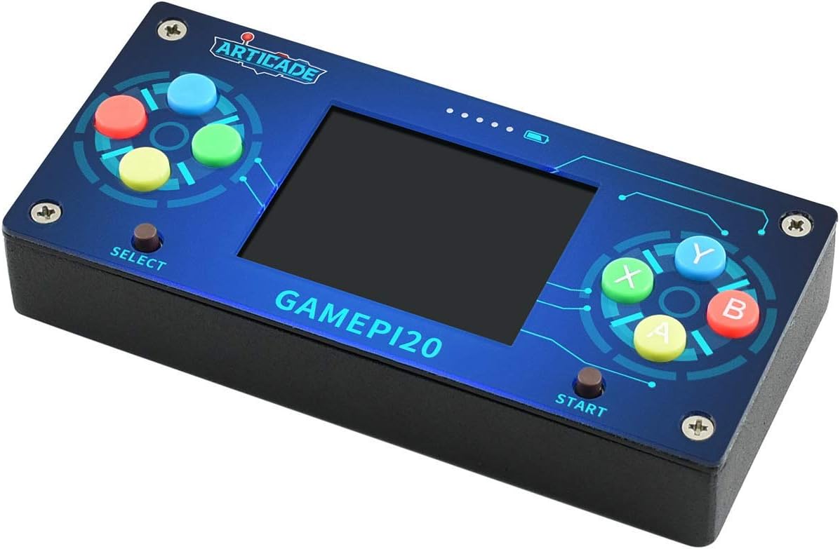 IBest GamePi20 Classic Mini Portable Retro Video Game Console for Raspberry Pi Zero/Zero W/Zero WH, with 2.0inch IPS Display