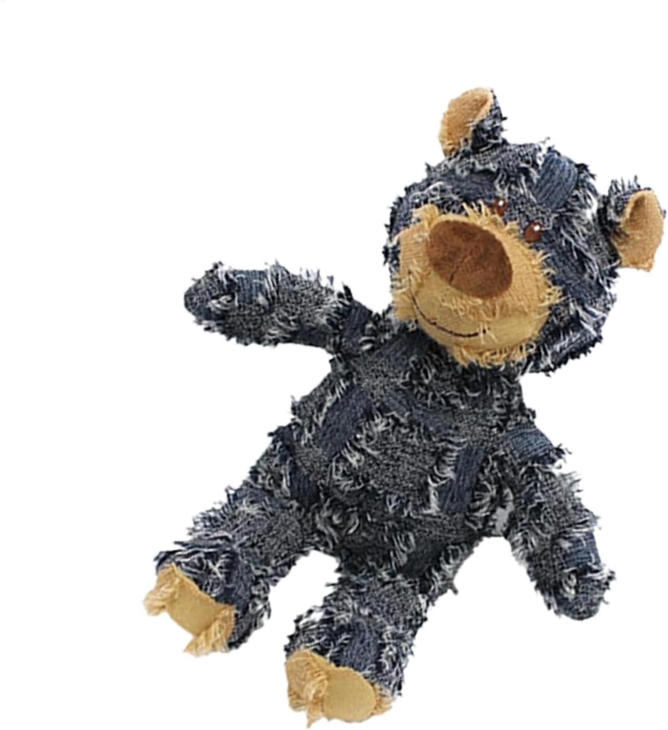 Indestructible Bear Dog Toy, 3 Colors Unbreakable Bear Dog Toy For Aggressive Chewers, Stuffed Bear Squeaky Toys For Small Medium Dogs, Tough Bear Stuffed Animal Dog Chew Toys, For Pet Supplies
