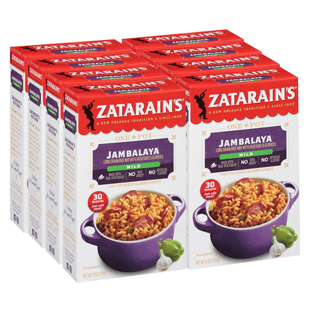 Zatarain's Jambalaya, 8 oz (Pack of 8)