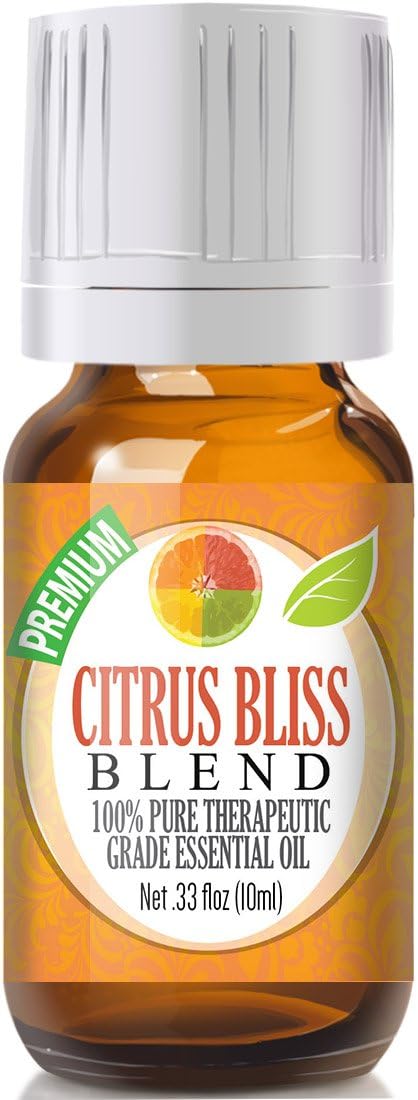 Healing Solutions Citrus Bliss Blend 100% Pure Therapeutic Grade Essential Oil - 10ml