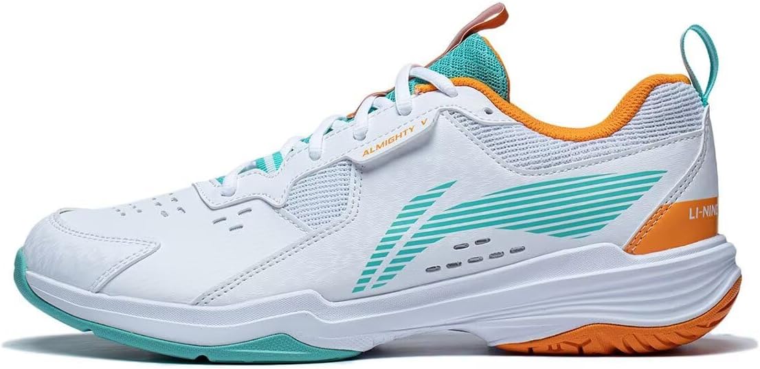 LI-NING Unisex Badminton Shoes Anti-Slip Featherlight Rebound Professional Training Sports Sneakers AYTT001 AYTU025 AYTV021